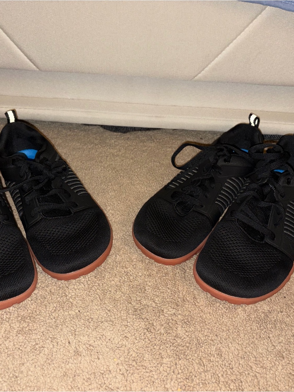 Lot of 2 Men’s Black and White Whitin Barefoot Running Cross training sneakers